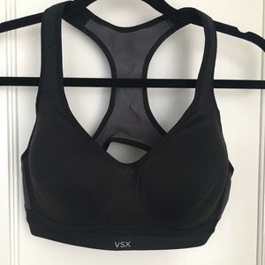 VSX Black Sports Bra